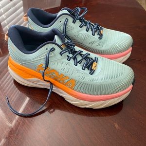 Womens Hoka running shoes size 9.  Used.
